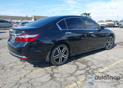 2016 Honda Accord Sport from USA, damaged, VIN 1HGCR2F54GA173009